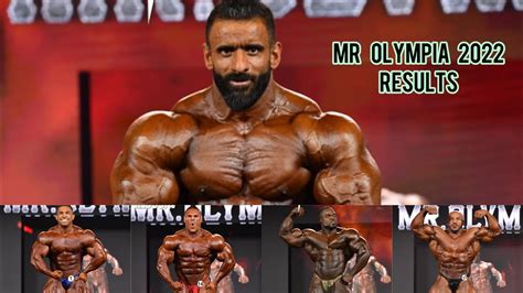 mr olympia placings|2022 Mr. Olympia Results — Complete Official .